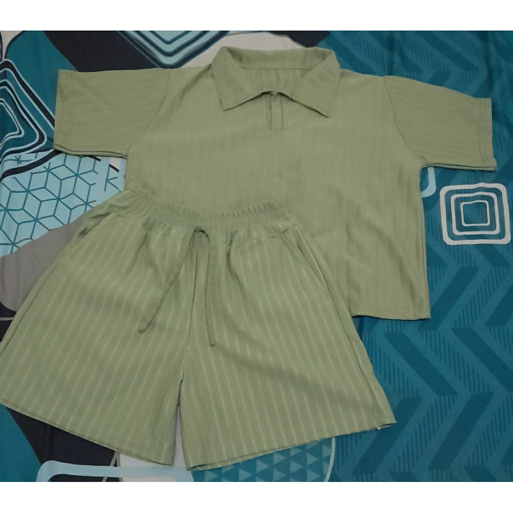 Baju setelan kaos daster rok PL