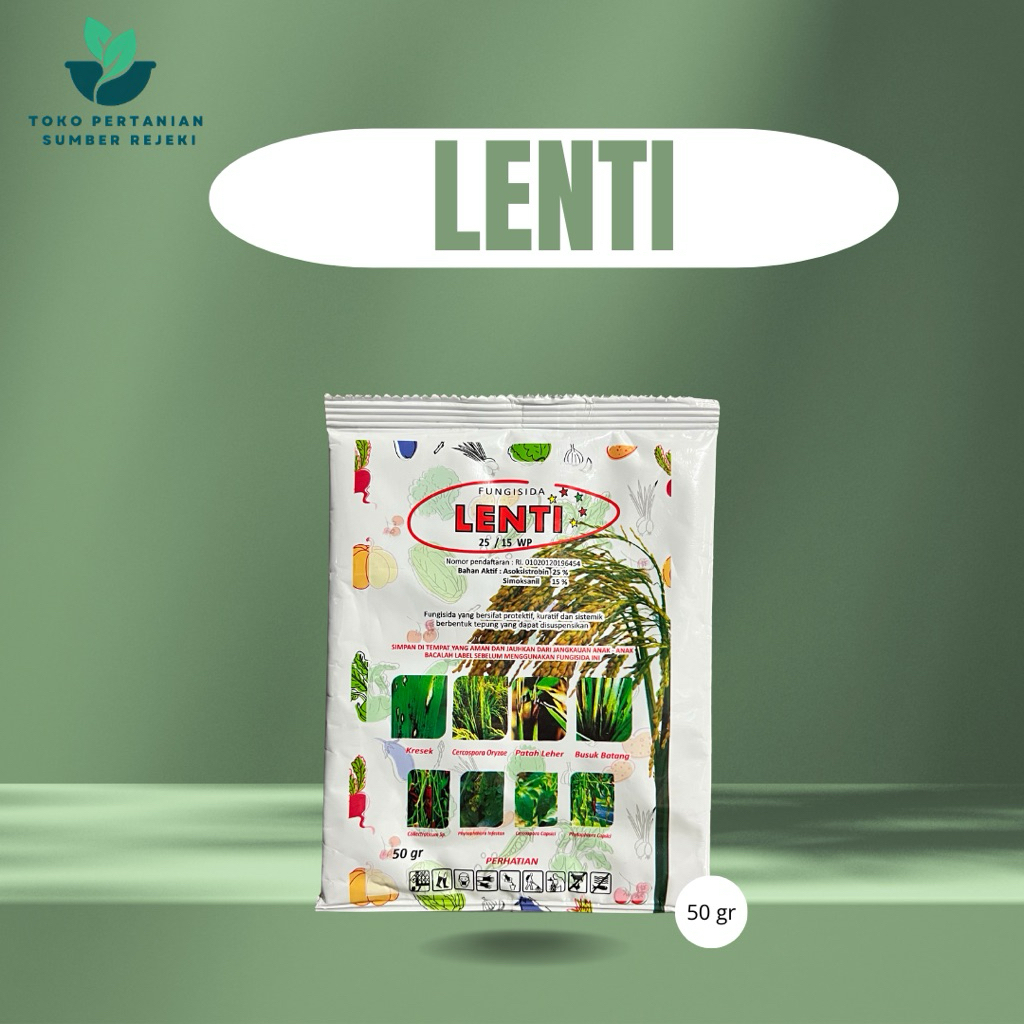 FUNGISIDA LENTI 25/15 WP 50 GRAM