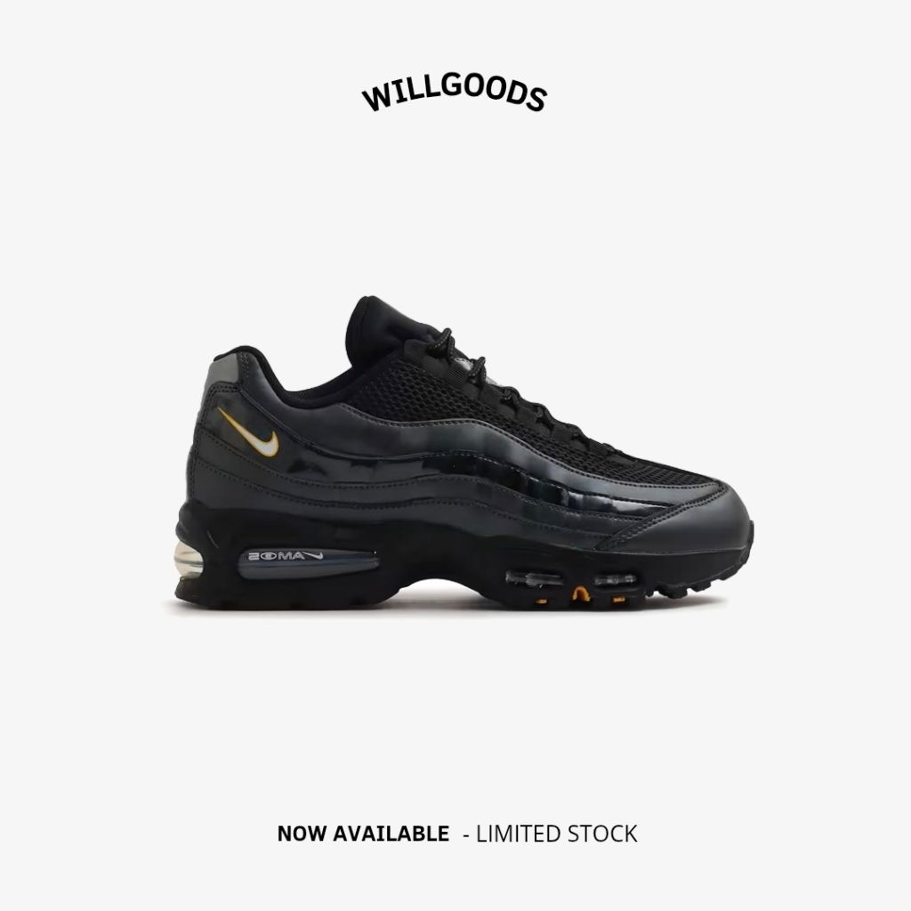 Nike Air Max 95 Big Bubble Black University Gold Original Resmi
