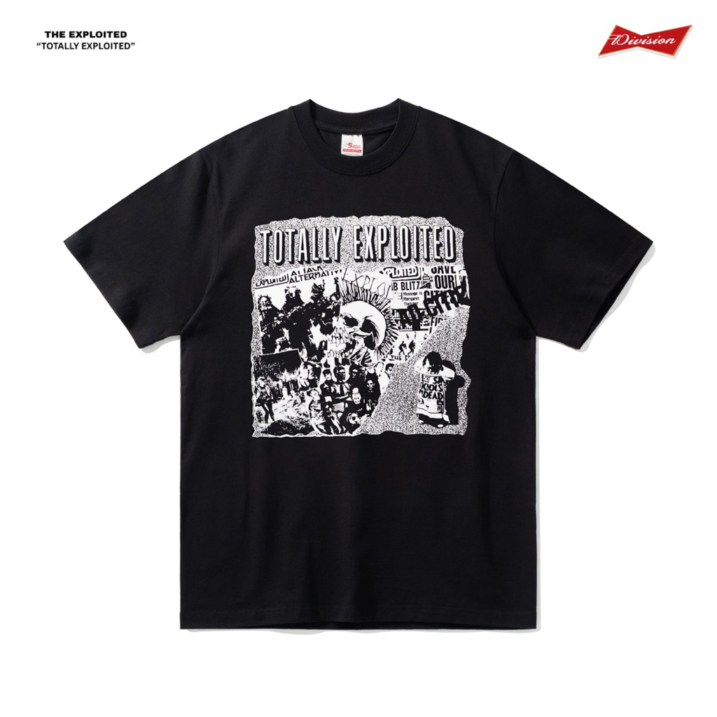 The Exploited - Totally Exploited Tshirt - Black | Baju Hardcore