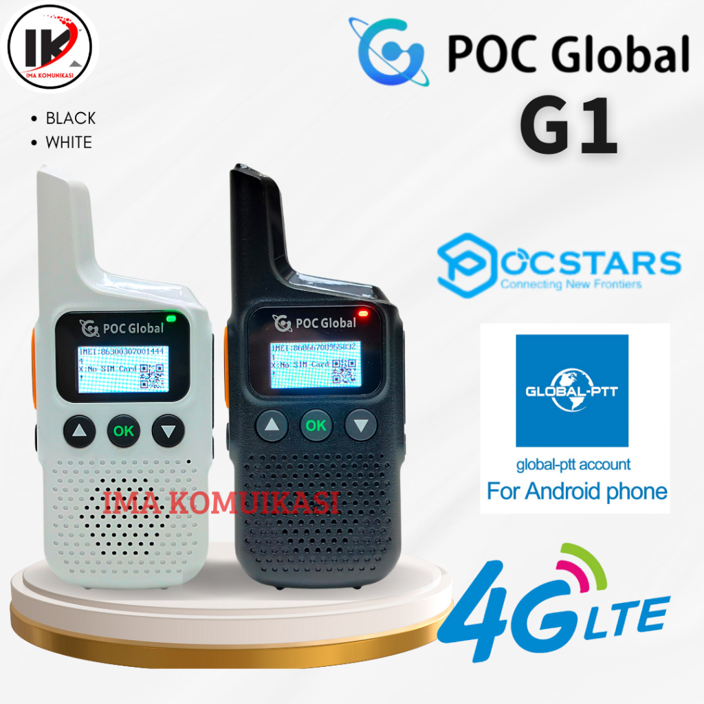 HT POC Global G1 Walkie Talkie 4G/5G Mini