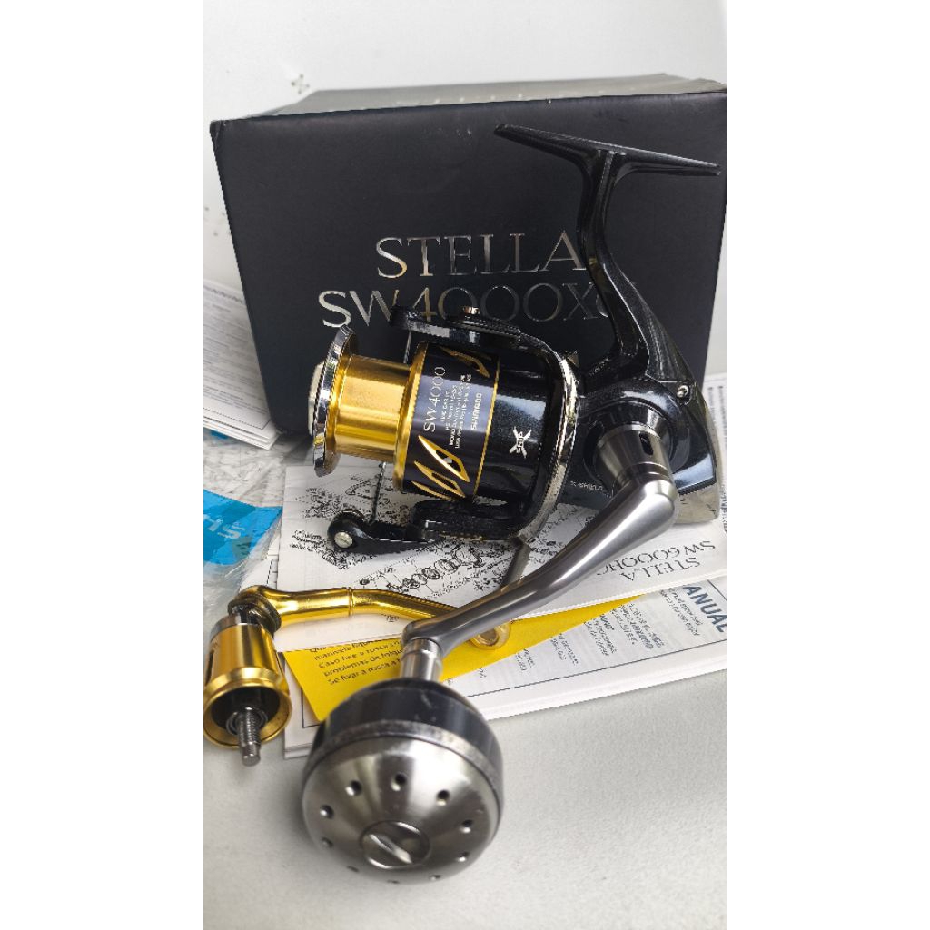 Shimano Stella SW 4000XG Second Lecet Pemakaian Bonus PE