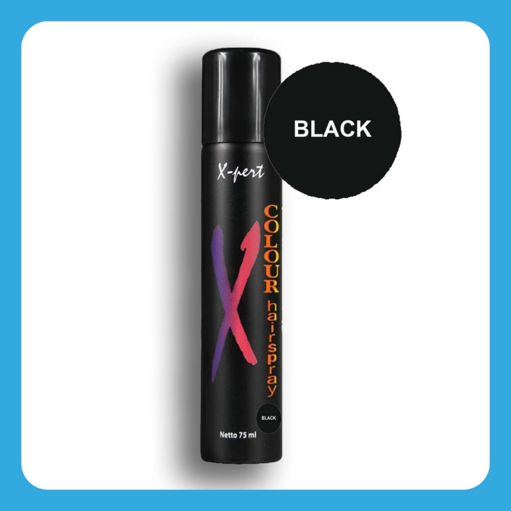 X-pert Hair Colour Spray | X-pert Colour Hairspray | Spray Pewarna Rambut