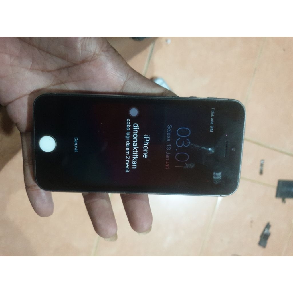 ip 5s lock icloud Dan sentuh main main bahan bypass