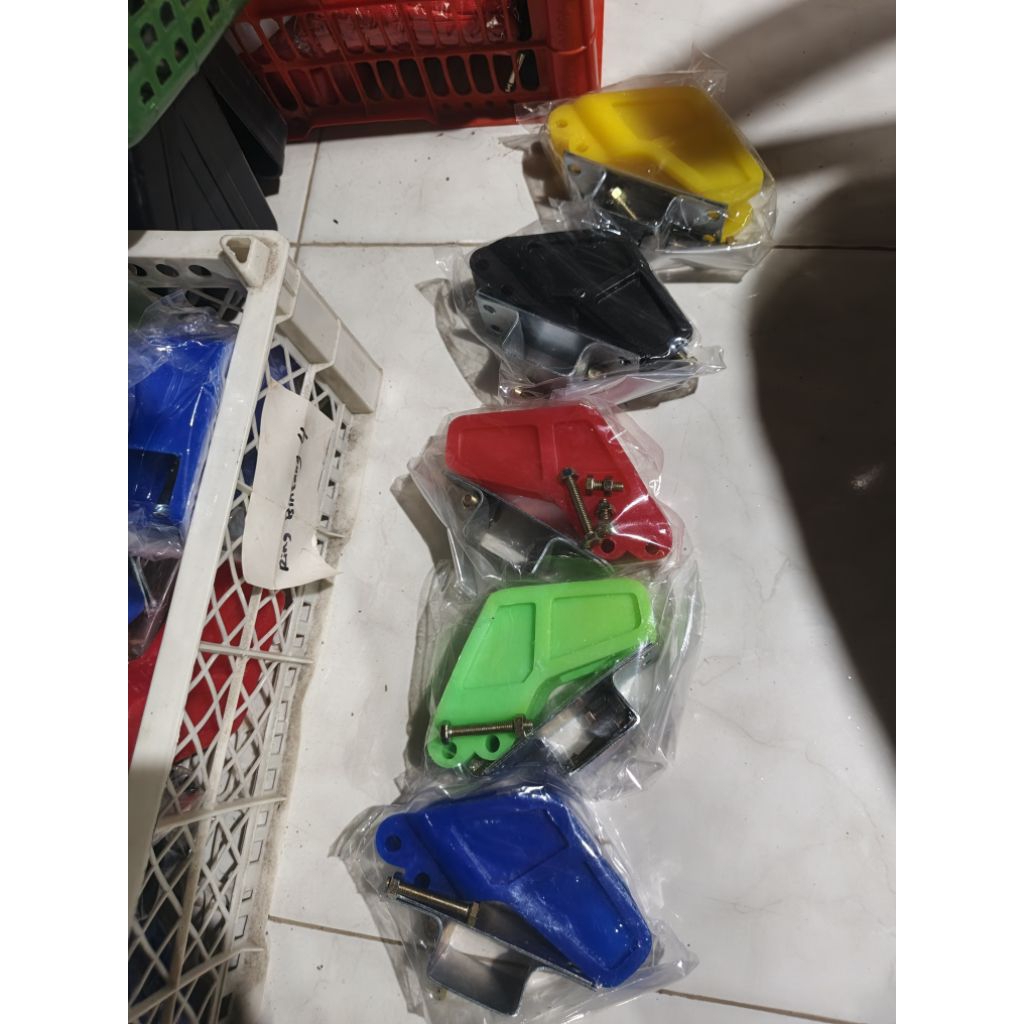 Stabilizer Tensioner Rantai Motor Bebek Trail Honda Yamaha Suzuki Universal Penahan Penyangga Rantai