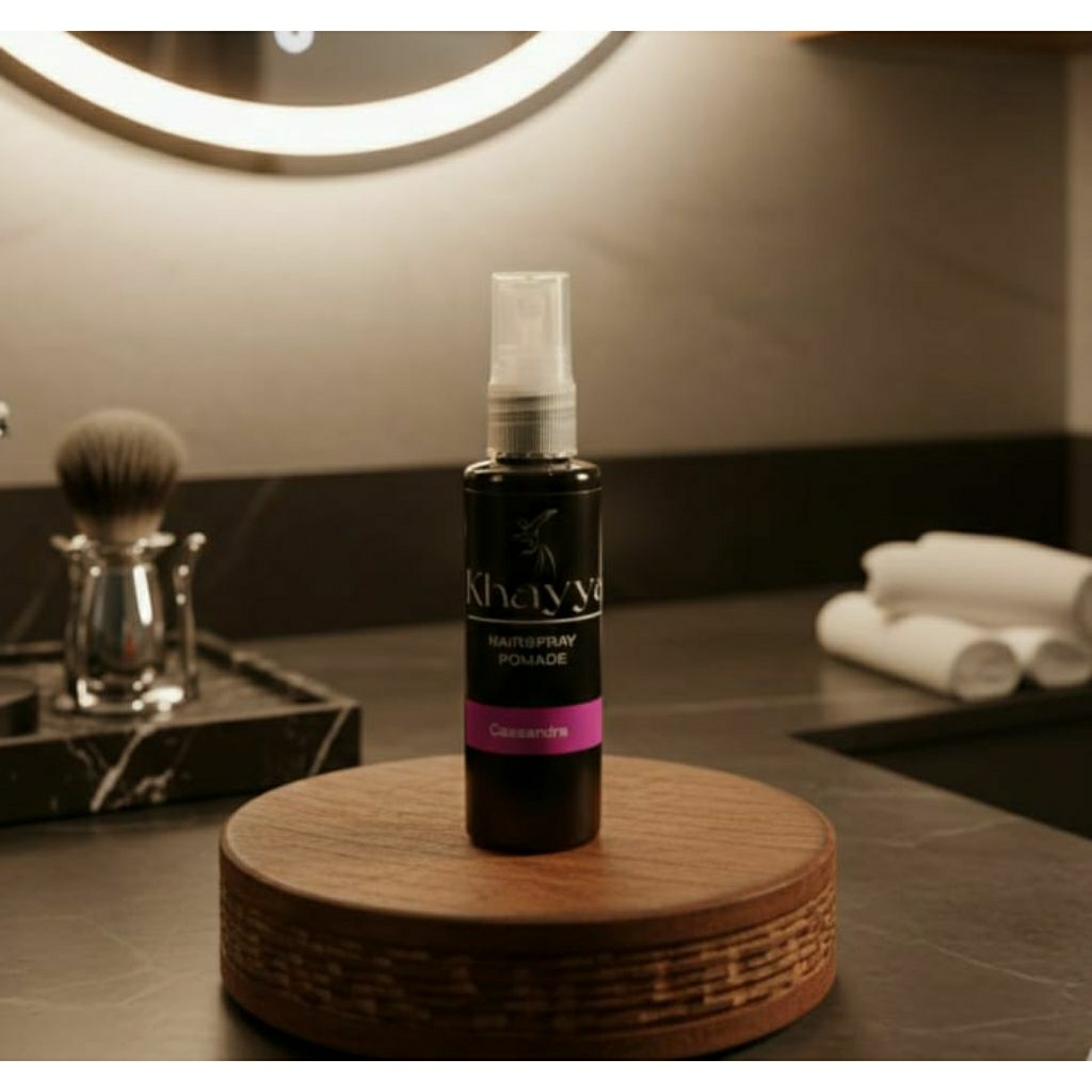 Minyak Rambut pria spray khayya hair energy 60mil wangi sepanjang hari Minyak Rambut pria Spray khay