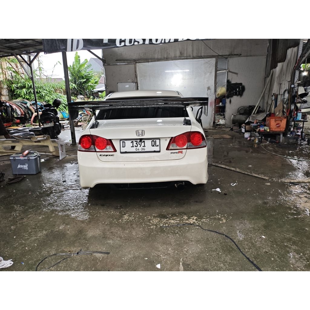 spoiler / gt wing voltex type 5 carbon civic fd