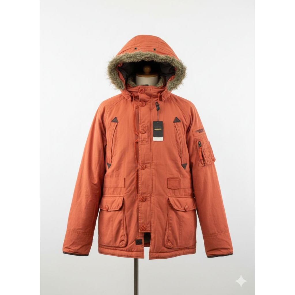 ABERCROMBIE &-FITCH MOUNT WASHINGTON SHERPA UK XL