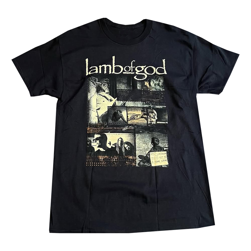 Kaos Lamb Of God Tshirt 100% Cotton Size S M L XL XXL 3XL 4XL