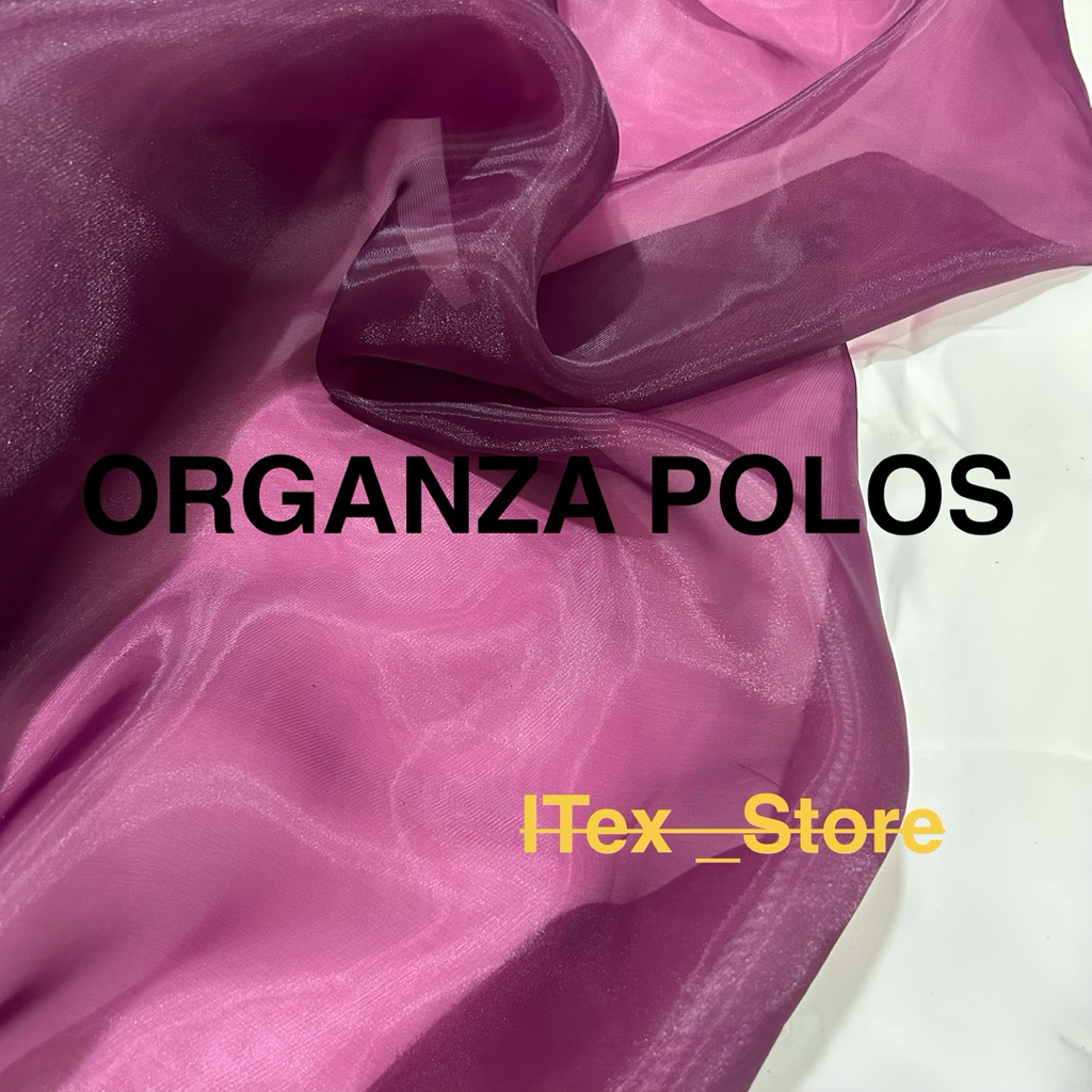 Kain Organza/Organza polos/Organza satin/organsa meteran