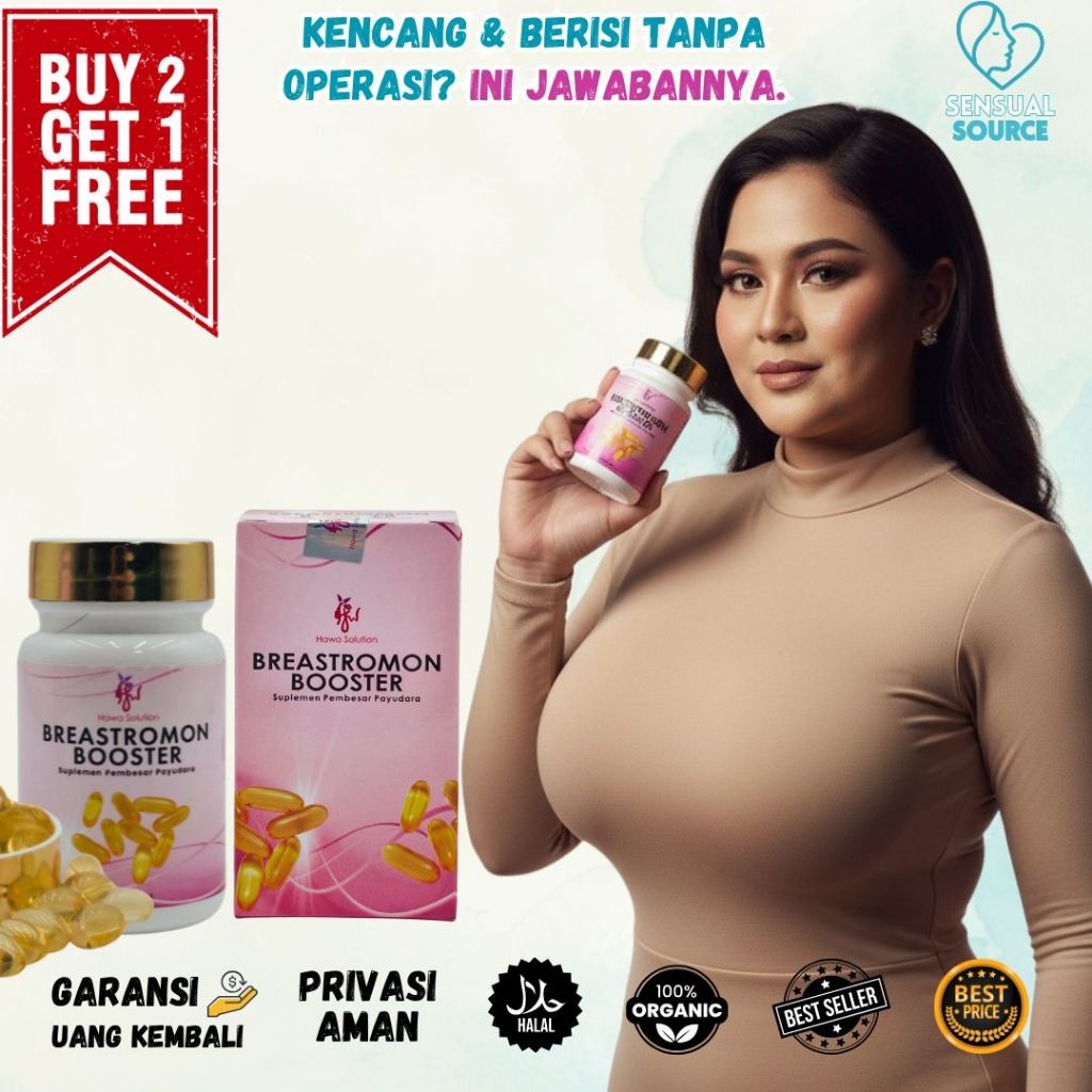 Hormon Estrogen Breastromon Suplemen Pembesar Dan Pengencang Payudara