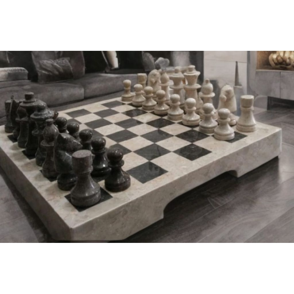 PAPAN CATUR BATU MARMER/TEMPAT CATUR MARMER