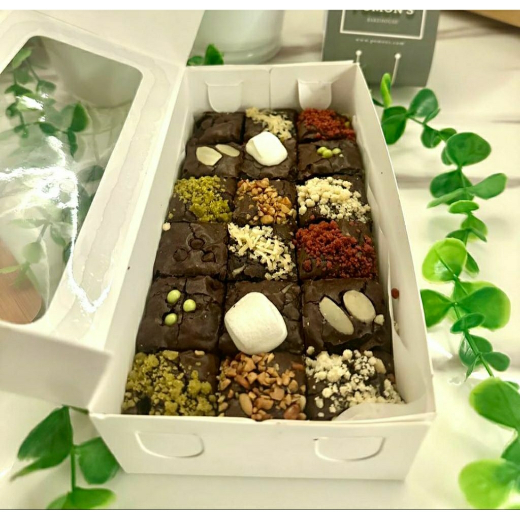 Brownies sekat, Brownies fudgy