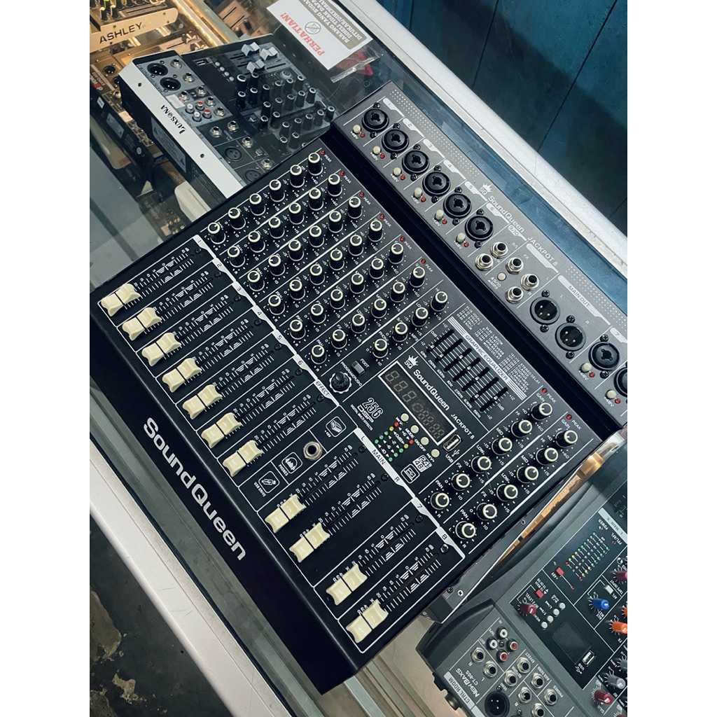 Mixer soundqueen 8 chanel jackpot 8 second