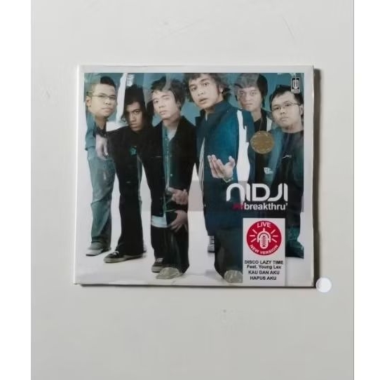 CD Nidji Album Breakthru Repackaged Edition