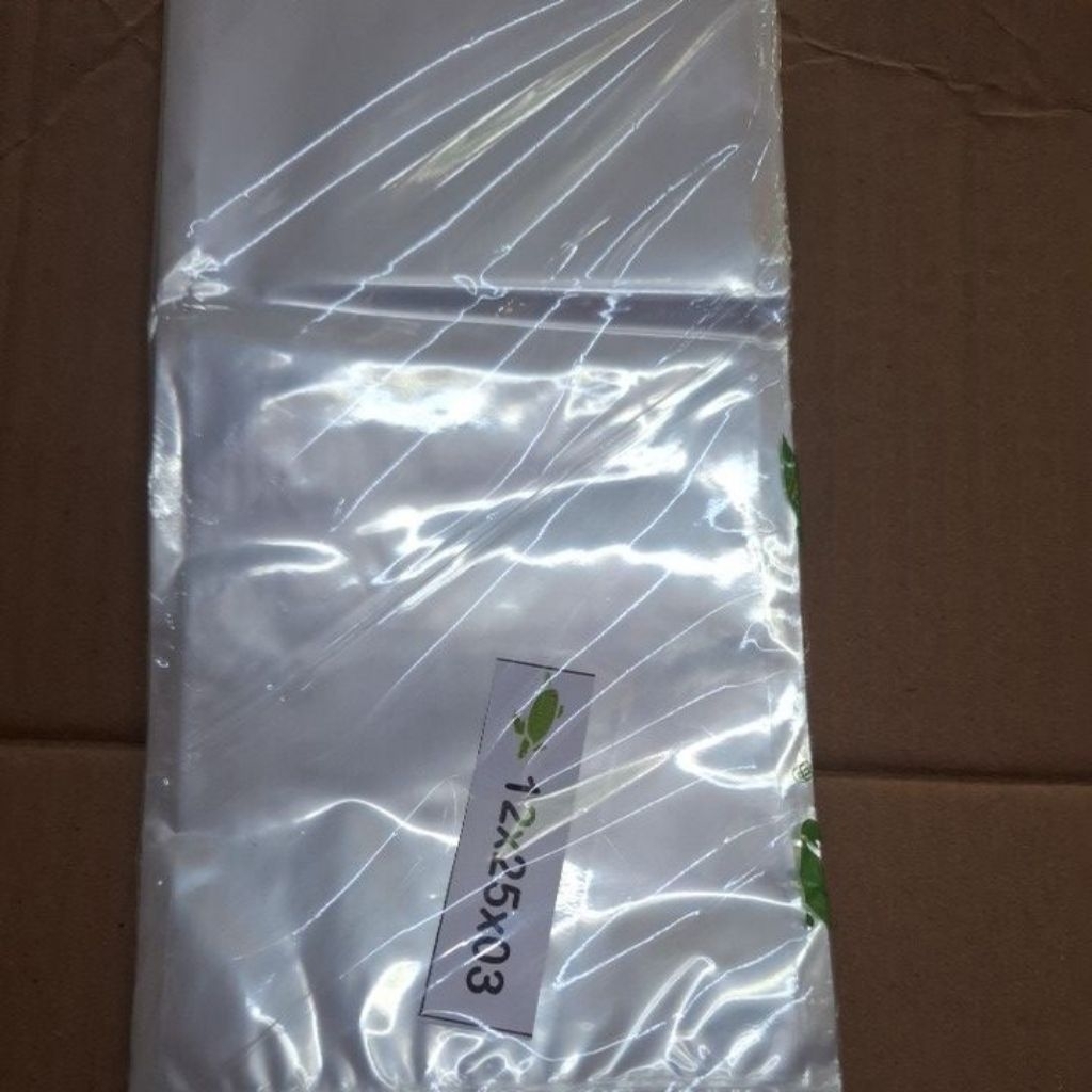 Plastik PP Kura-kura Bening Tebal 03 Uk 10x15 / 10x20 / 12x25 /15x30 / 25x45 / 50x75 / 60x100 Plasti