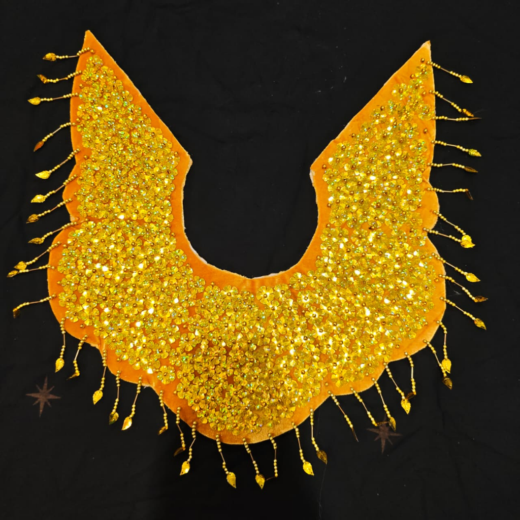 Teratai Payet Penutup Dada Penari / Teratai Pengantin Palembang (Ps)