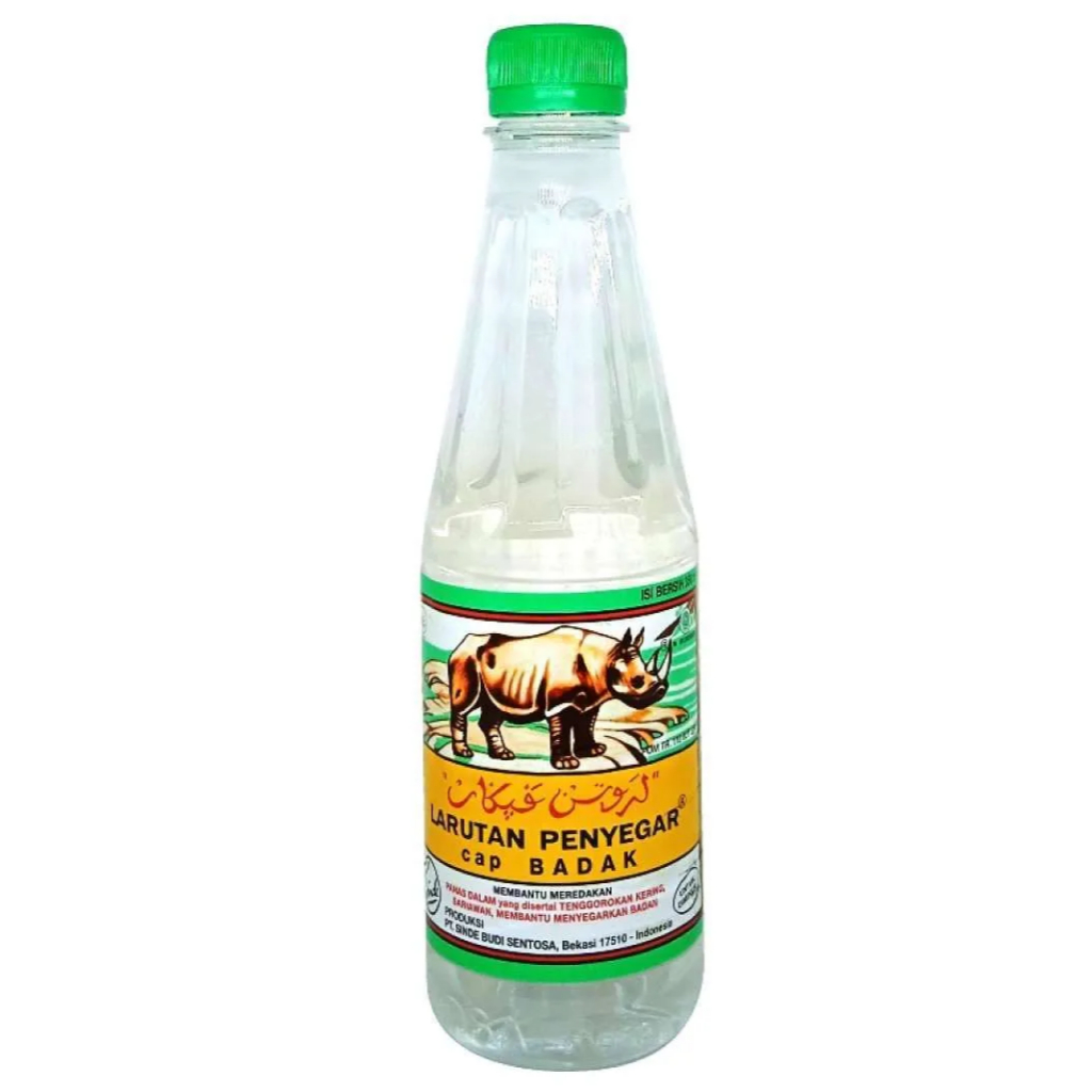Larutan Cap badak 500ml - Meredakan Panas Dalam, Mengandung Mineral Alami, Cocok untuk Dewasa dan An