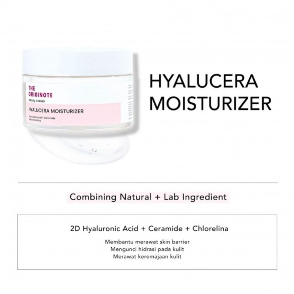 [PROMO] The Originote Hyalucera Moisturizer 50 ml Pelembab Skin Barrier