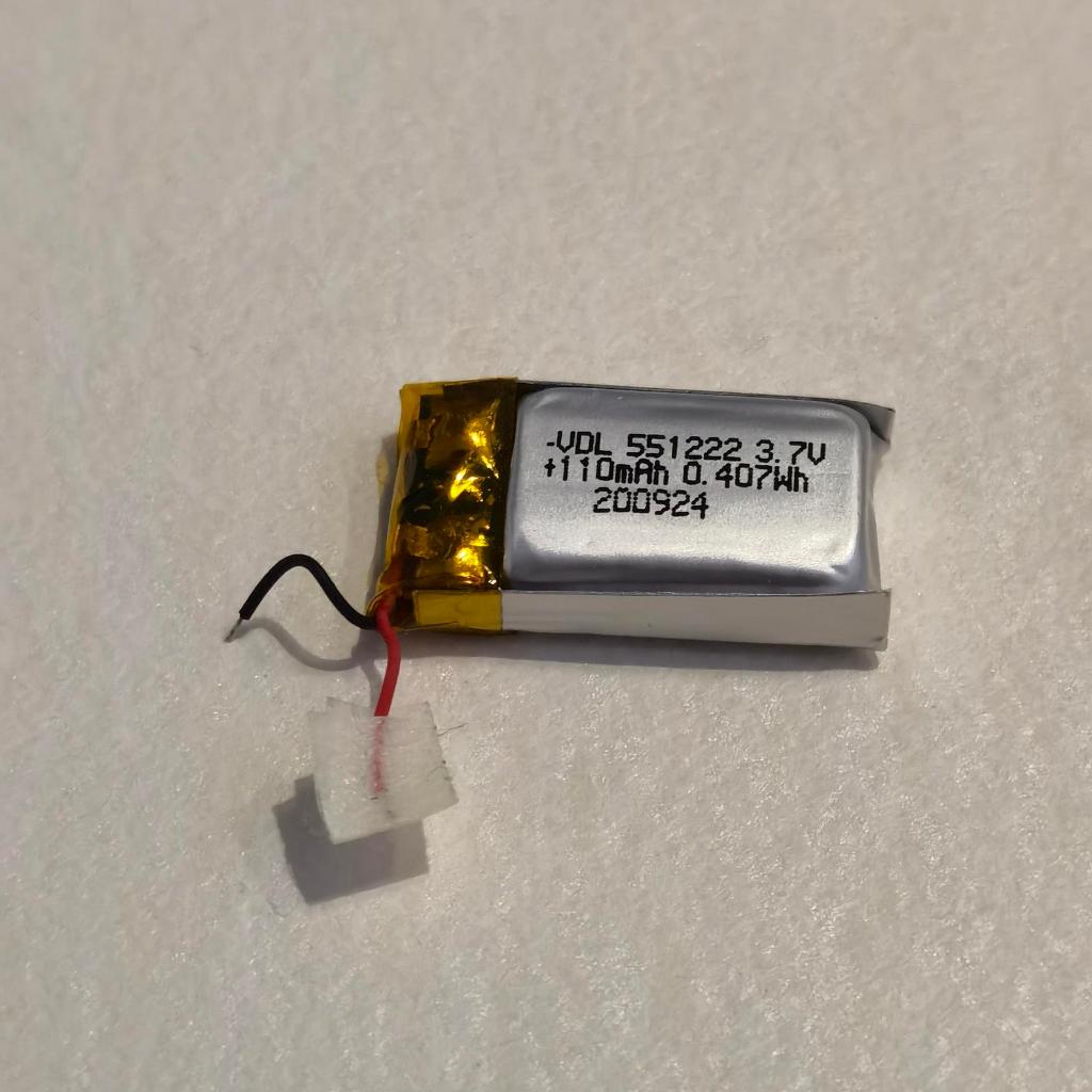 Battery Li Po Rechargeable Lipo Li Polymer 3.7v 110mah Baterai Lithium