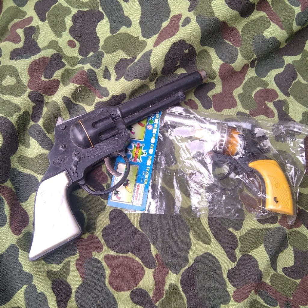 mainan jadul pistol cowboy mainan pistol doblis kertas mainan sheriff cowboys indian mainan pistol j