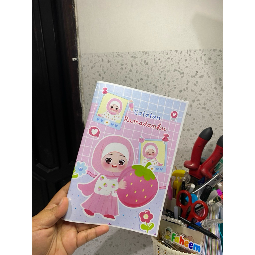buku jurnal ramadhan anak/catatan ramadhan anak