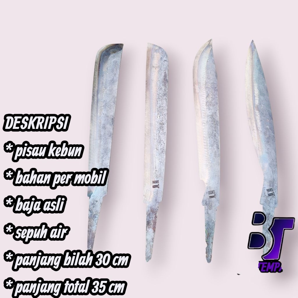 pisau pemotong kayu bahan BAJA PER MOBIL