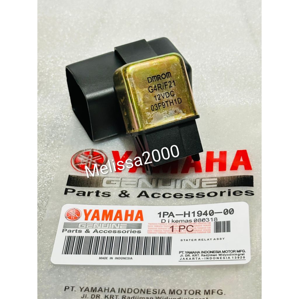 Bendik Starter 3C1/1PA  (Relay Comp, Starter) Yamaha Vixion OLD Jupiter MX lama MX New.ORi OMRON