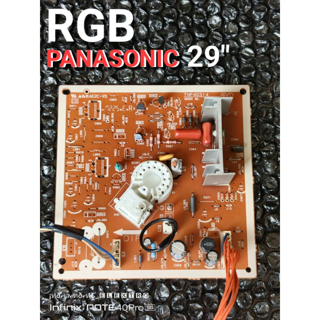 RGB PANASONIC 29inchi    Rgb Tv panasonic 29inchi layar datar   kit rgb tv panasonic original