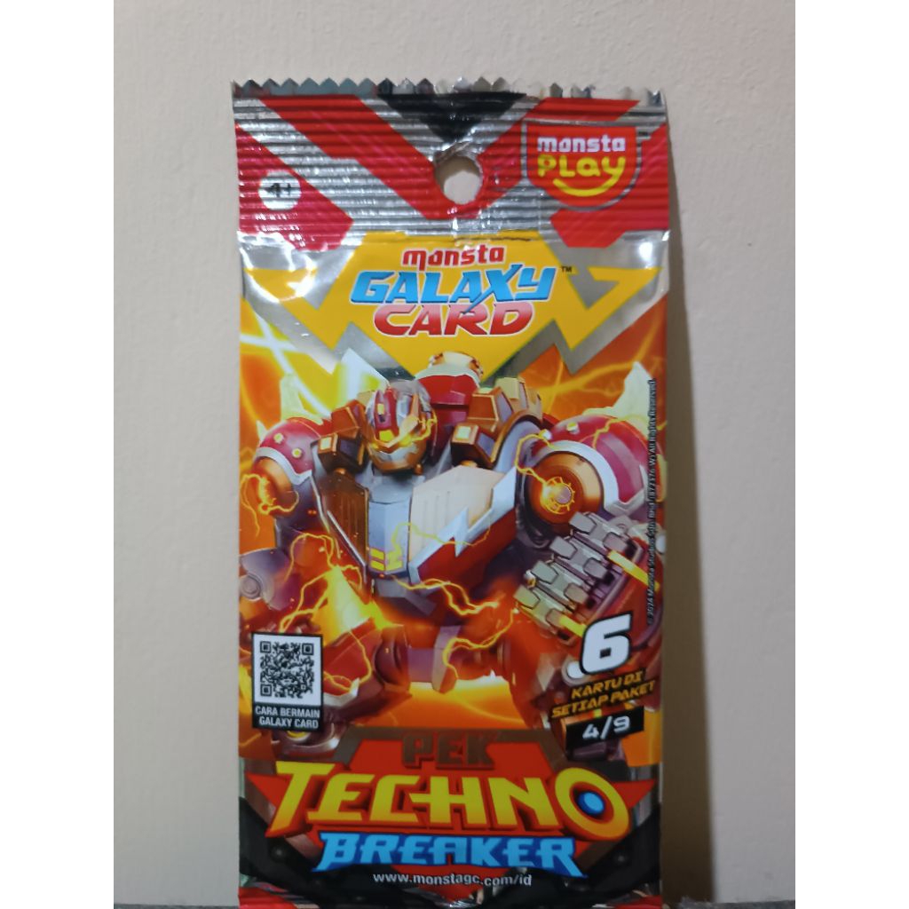 BoBoiBoy Galaxy Card Pek Techno SR Mecha Gentar (LIMITIDE EDITION)