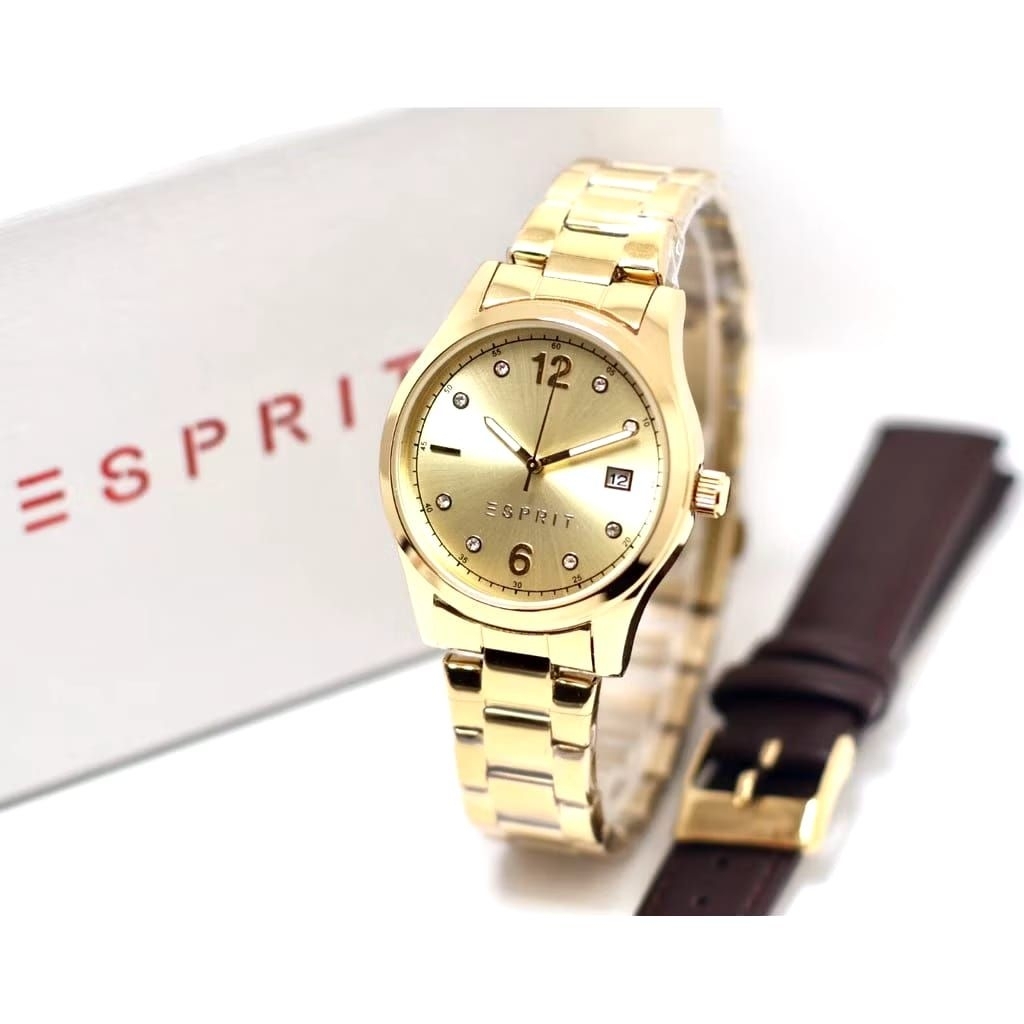 Esprit Gold Prestige Date – Elegant Luxury Watch