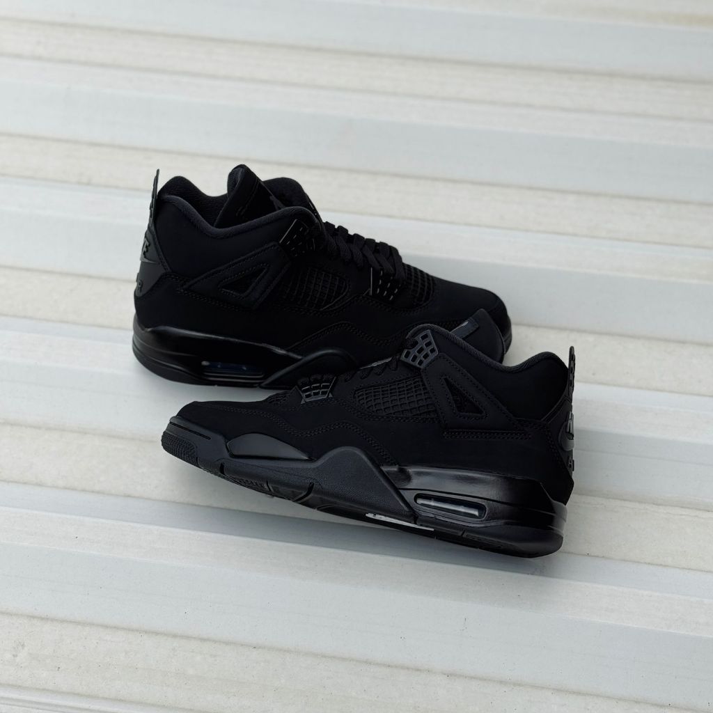 Air Jordan 4 Retro Black Cat 2025 (100% Original) [FV5029-010] [IB4171-010]