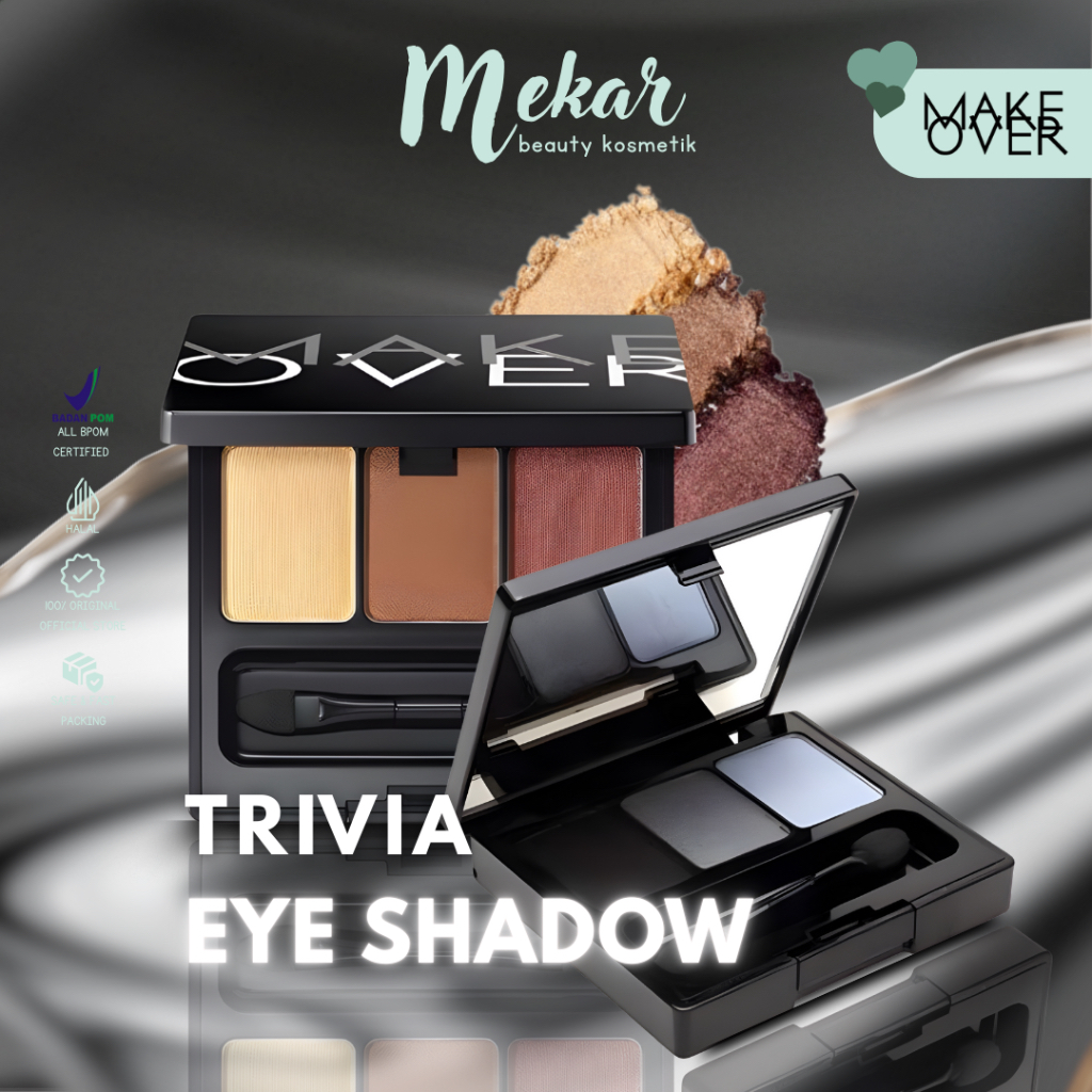 MAKE OVER Trivia Eyeshadow 6g  | Eyeshadow Makeover  Eye Shadow Palette