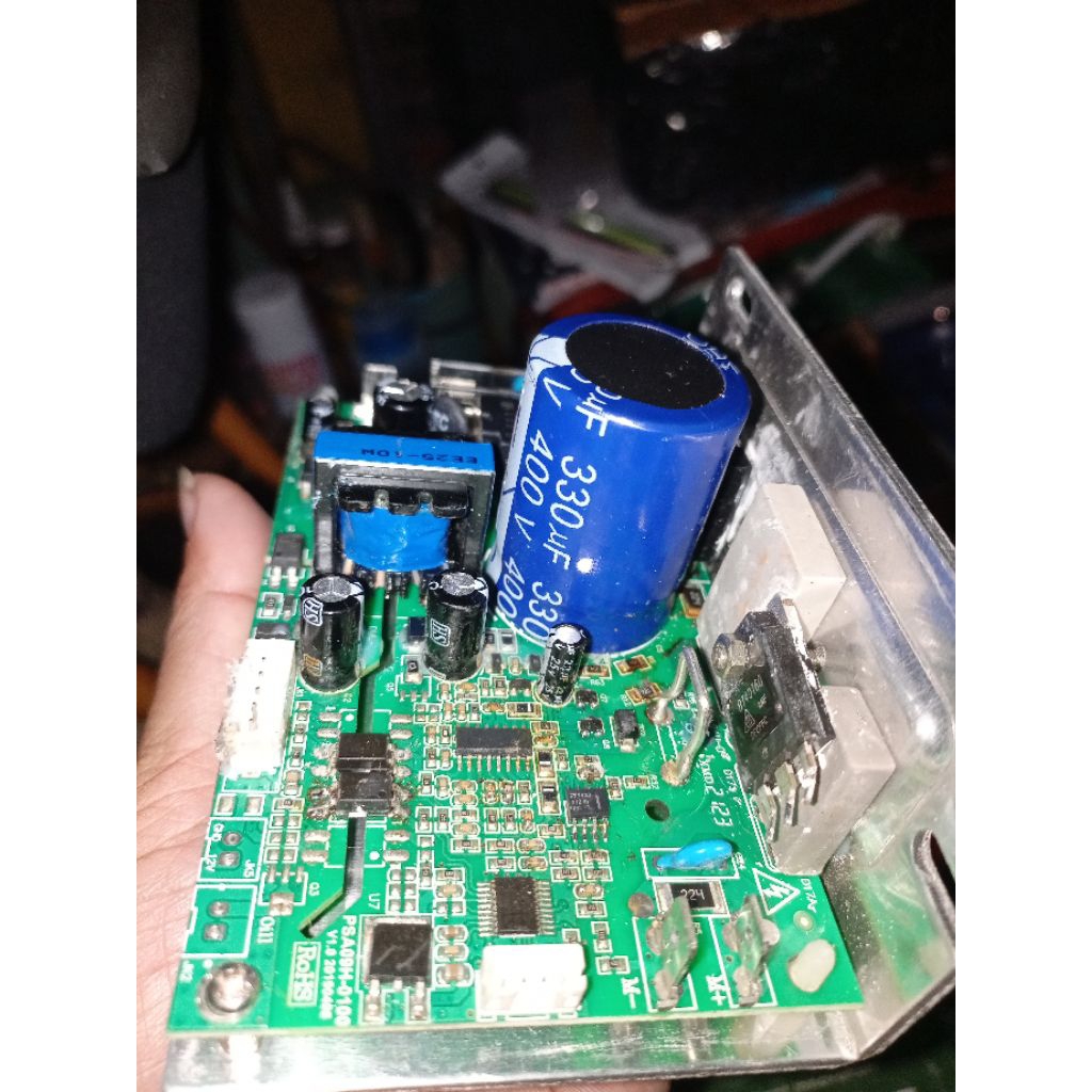 contoh garansi perbaikan mesin PCB treadmill BODYMAX ninebot error E02