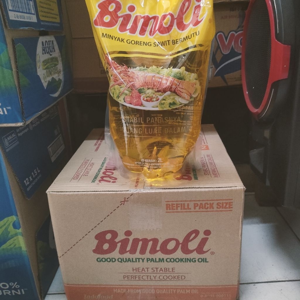 MINYAK GORENG BIMOLI 1 KARTON (2 LITER)