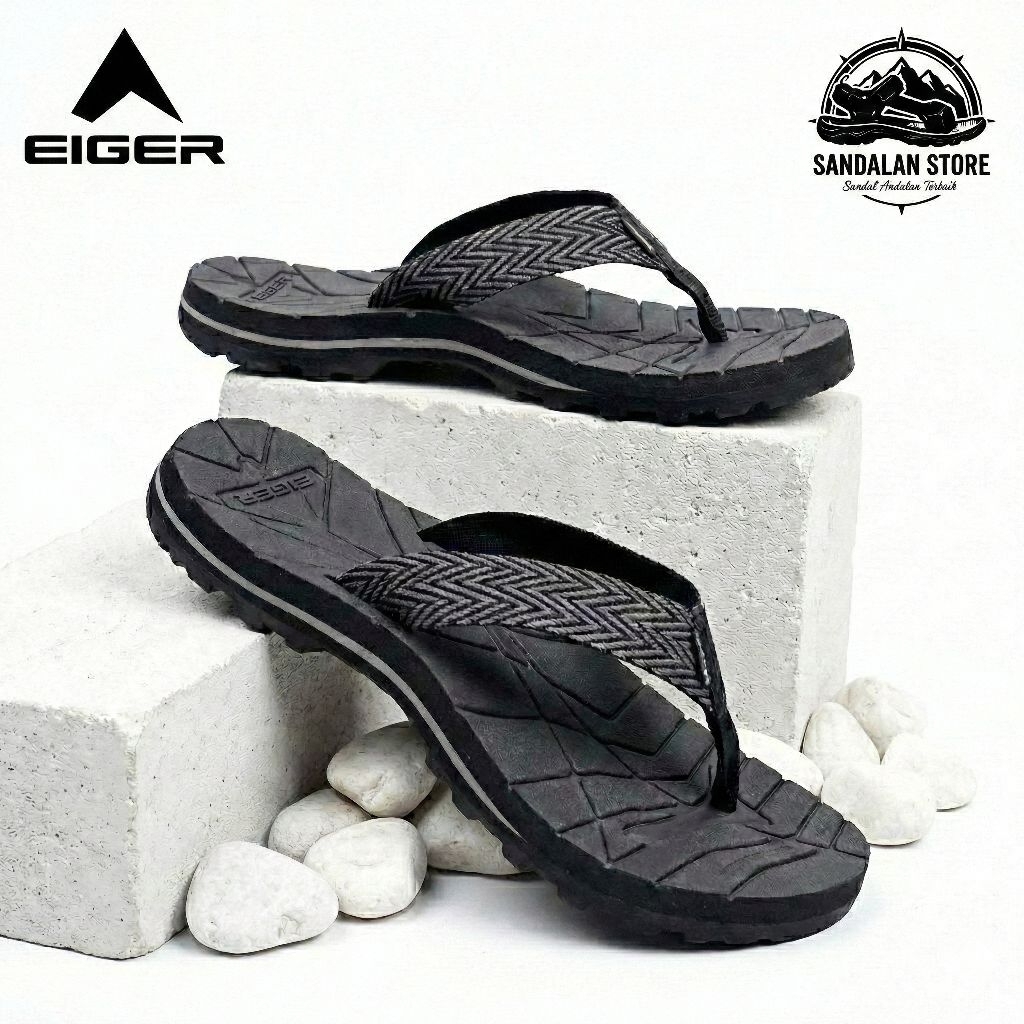 TERLARIS  SANDAL EIGER2.0 - Sandal Jepit Model Kinkajou Pria Wanita || Sandal Jepit Outdoor