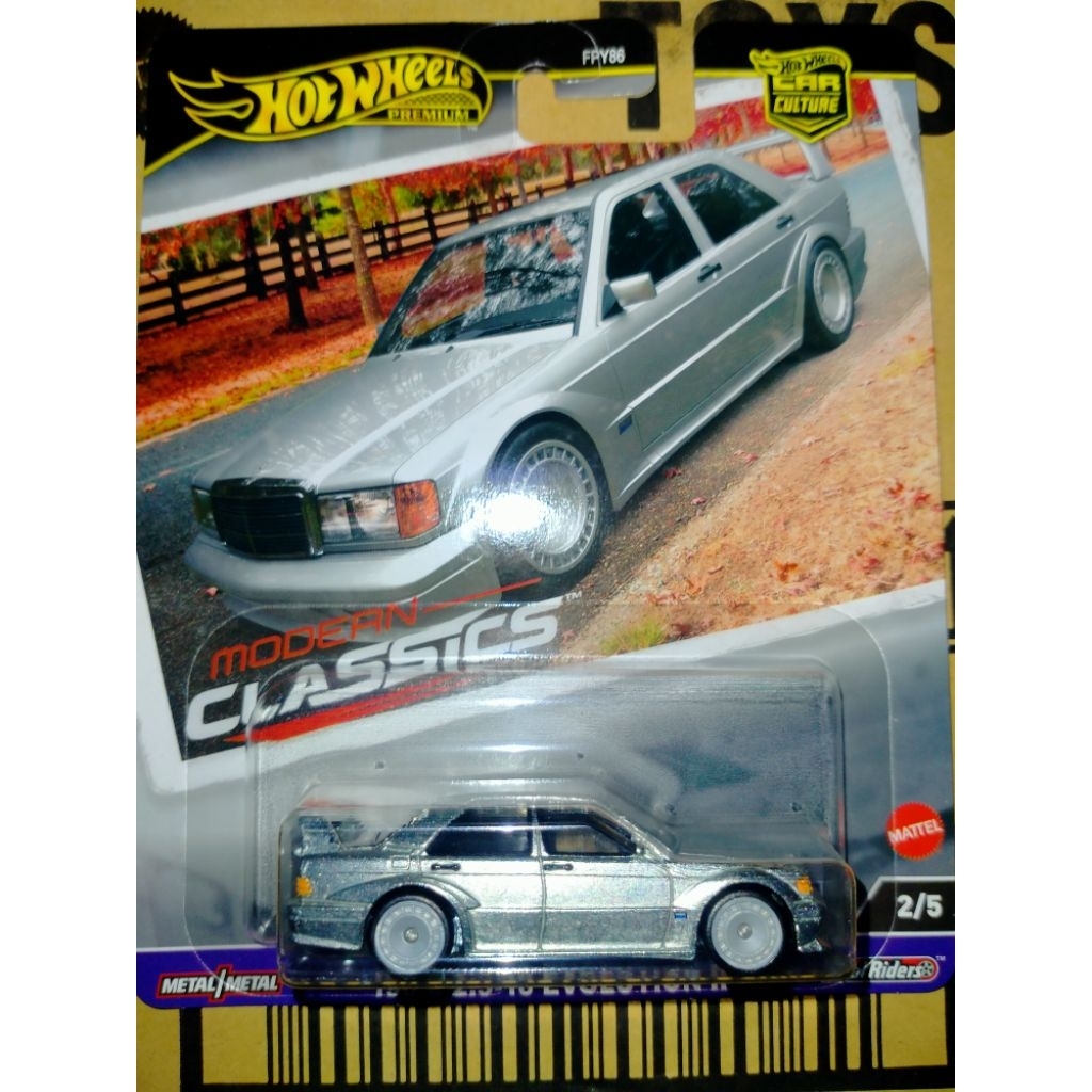 Hot Wheels Premium Mercedes Benz Silver