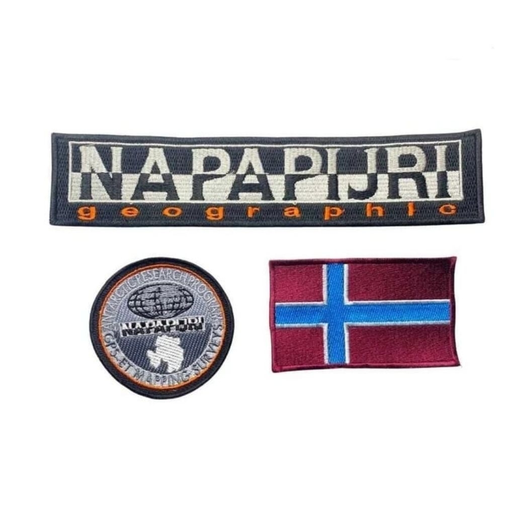Patch bordir napapijri | satuset