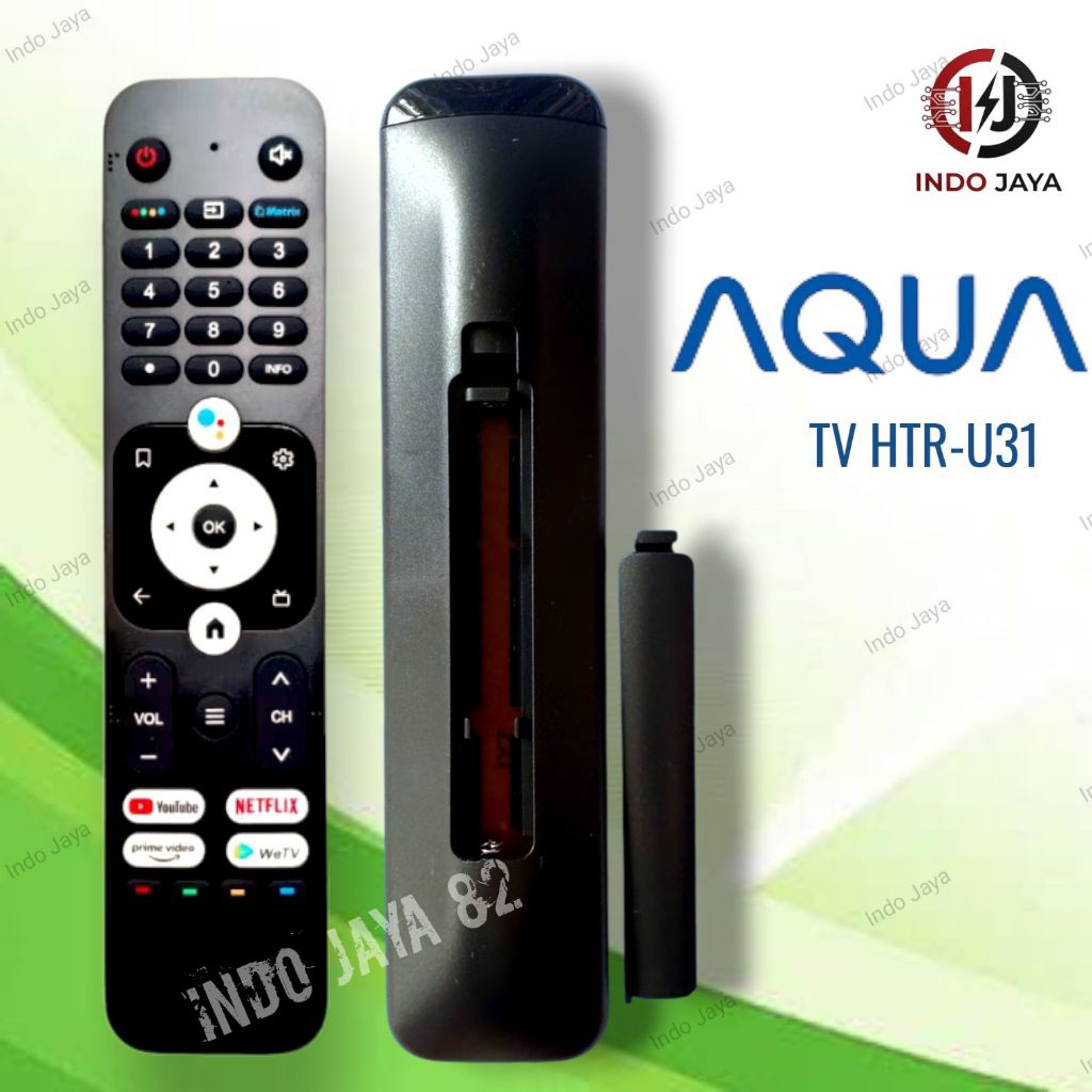 Remote TV Aqua HTR-U31 Smart TV Aqua Android