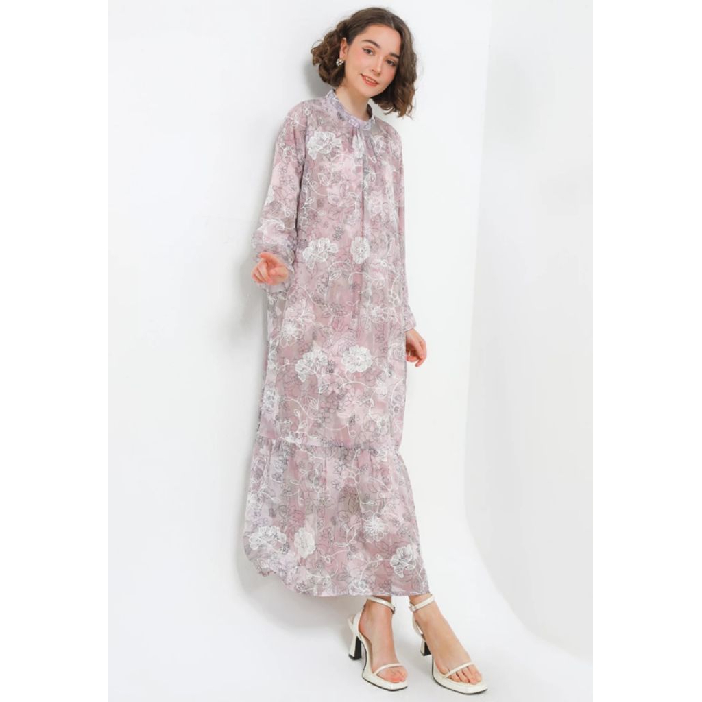 Dress Original Brand SOGO Mall Matahari Mall Dress Simple Dress Kekinian Dress Lebaran Dress Kondang