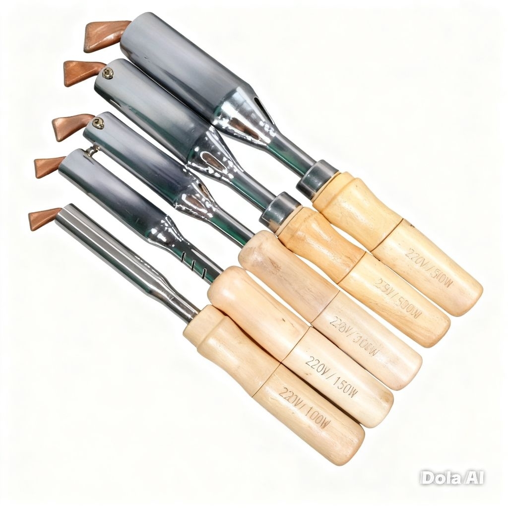 SOLDER LISTRIK 100w/150w/200w/300w WATT GAGANG KAYU RAPID ORIGINAL