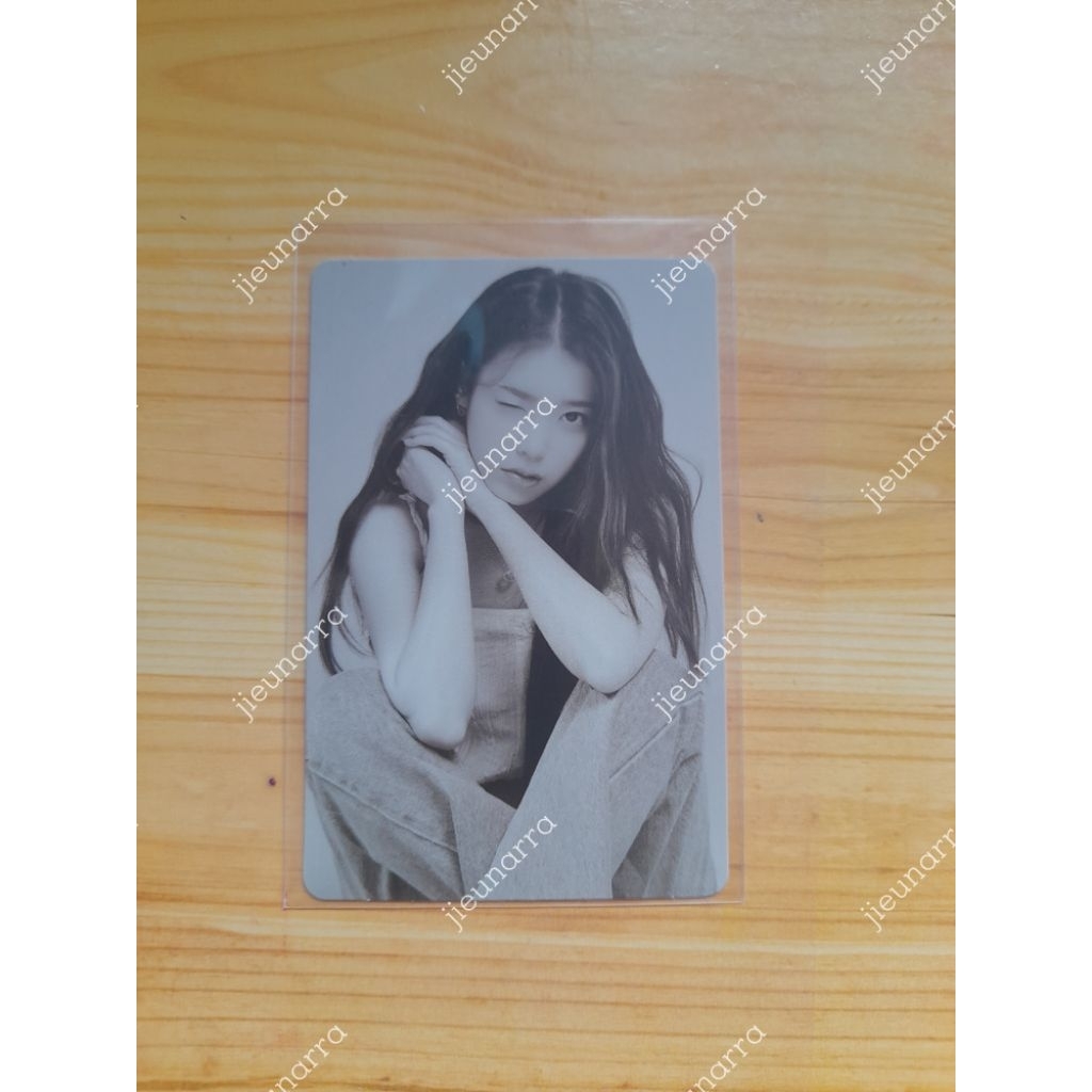 (RARE) IU Official Photocard - PC Benefit Edam