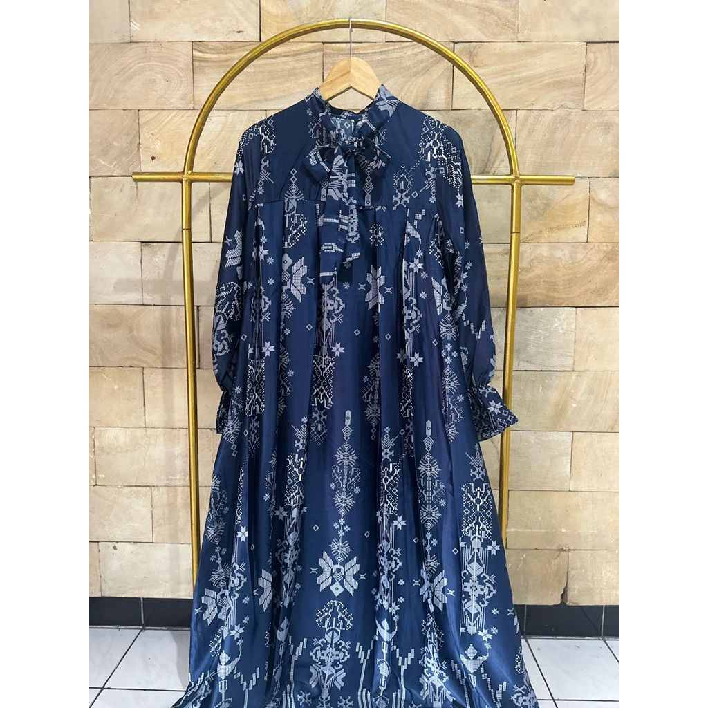Gamis motif silk