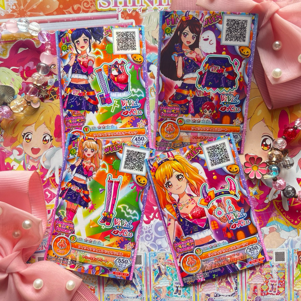 [OFFICIAL] KARTU AIKATSU ON PARADE VIVID KISS MIKURU NATSUKI PRINT CP