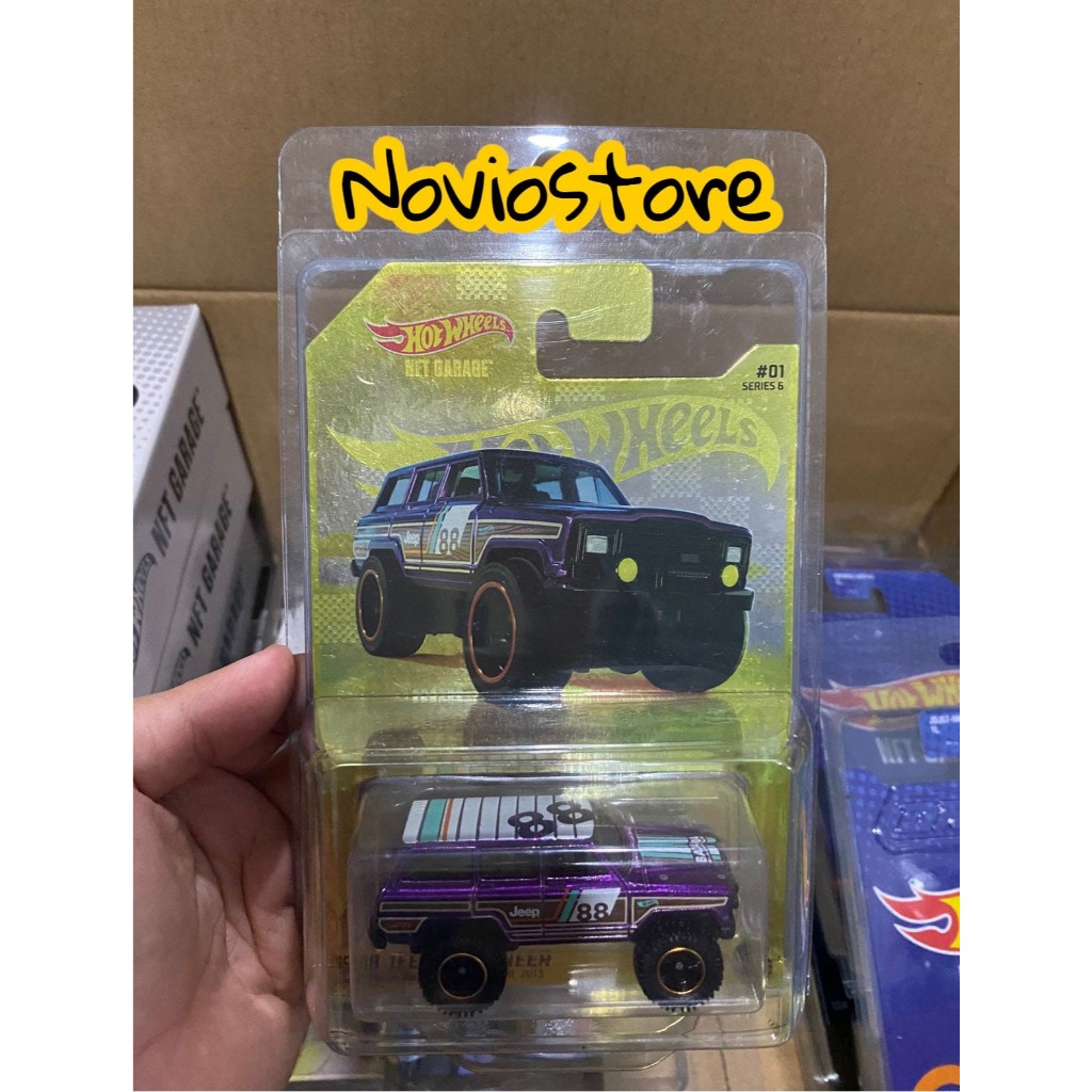 Hot Wheels NFT Garage Series 6 1988 Jeep Wagoneer