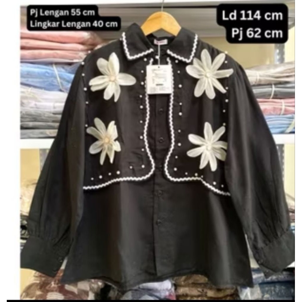 atasan/blus/kemeja bordir