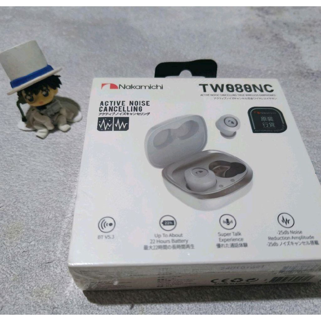 Earphone TWS - Nakamichi TW080NC (White)