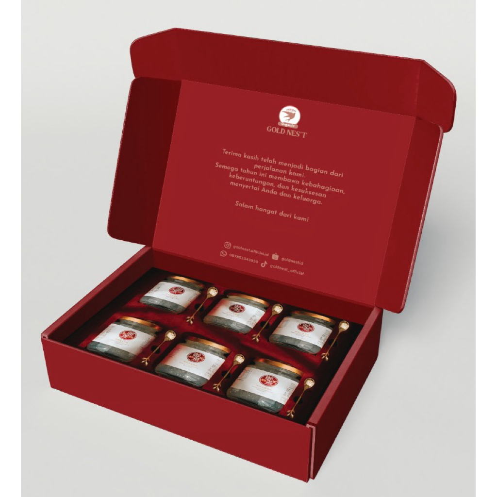 Hampers Imlek Minuman Sarang Burung Walet 70ml