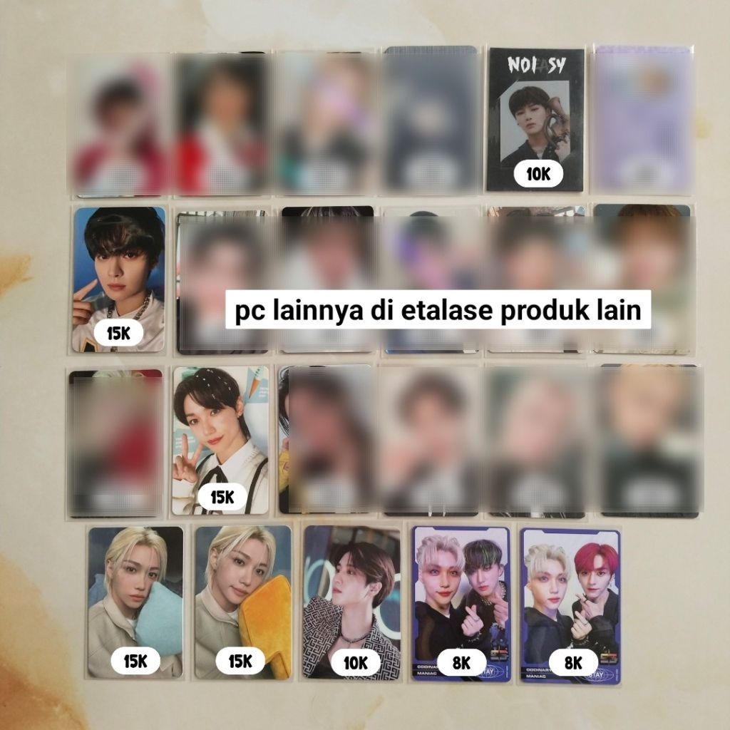 PC Official Stray Kids Felix Lee Know Han IN Changbin Unit Fankit Season Greeting TC ODD
