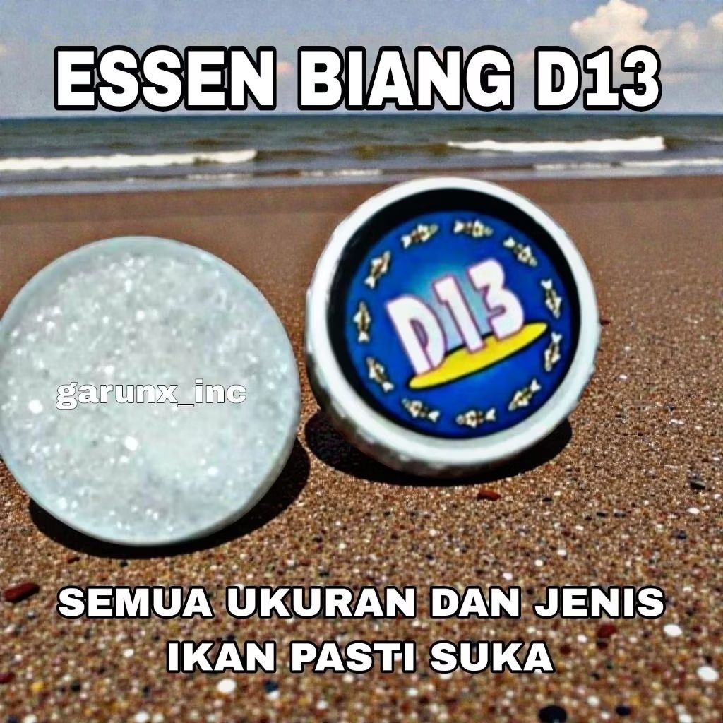 ESSEN D13 MURNI PERANGSANG UMPAN ESSEN D13 KRISTAL